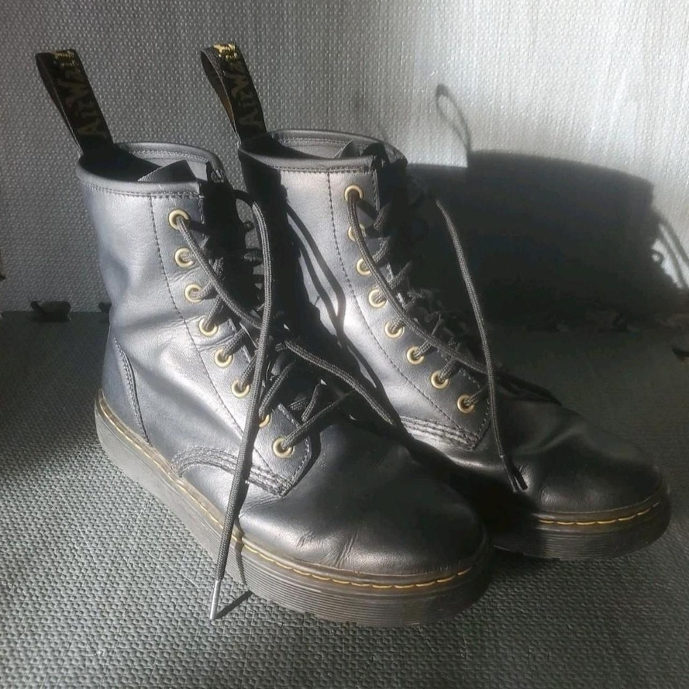 Black Leather Boots